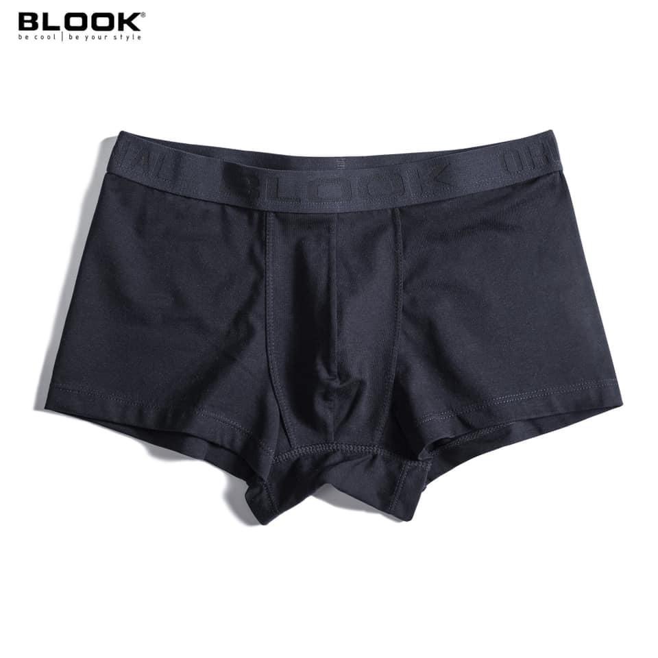 Quần lót boxer Nam cao cấp vải cotton 100% thoáng khí 100% kháng khuẩn ,khử mùi, co giãn tốt - BLOOK 79178