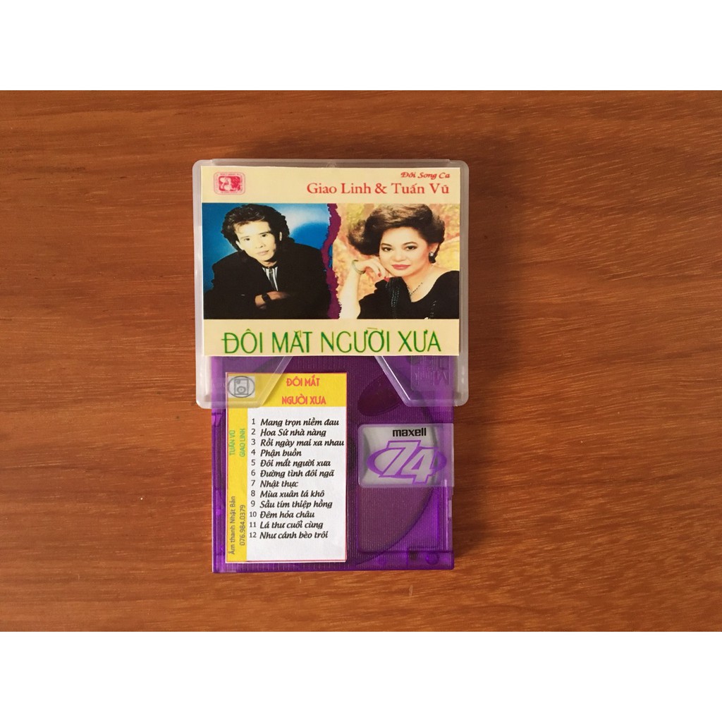 5 MD Mini Disc Nhạc Vàng Song Ca Huyền thoại