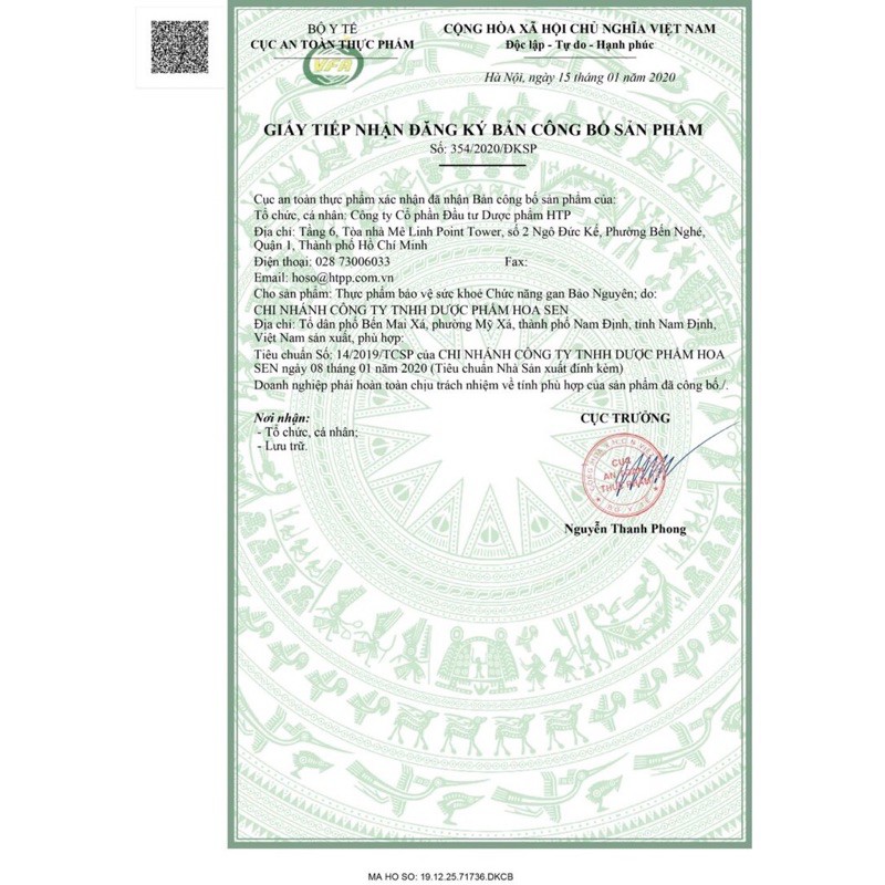 Chức năng gan Bảo Nguyên - Hộp 30 viên