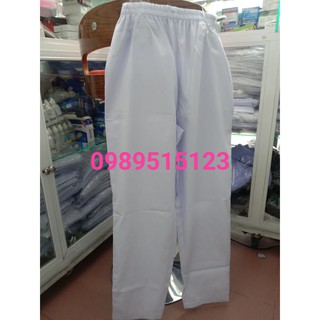 Quần blouse trắng nam, nữ