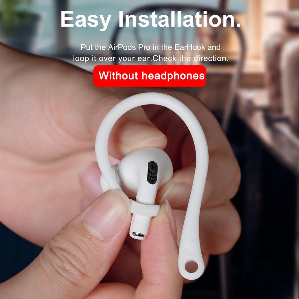 Set 2 Kẹp Tai Nghe Bluetooth Mini Nhiều Màu Chống Rơi Cho Air-Pods