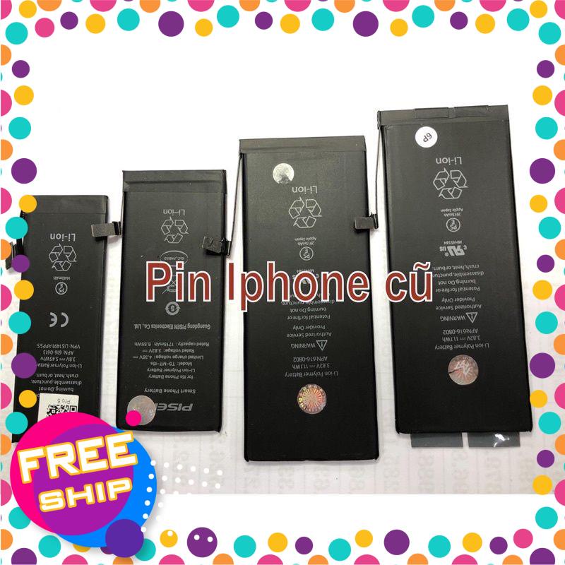 Pin cũ lphone 5 5s 6s 6plus 7 8 7plus 8plus, pin cũ độ chế đồ chơi DIY.