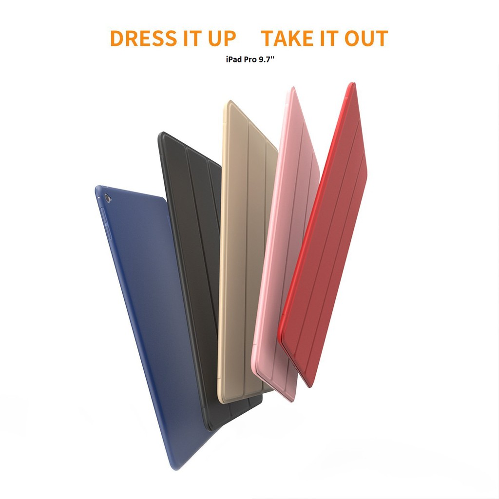 Bao da kiêm ốp lưng cho iPad Pro 9.7'' (đen) M1 | BigBuy360 - bigbuy360.vn