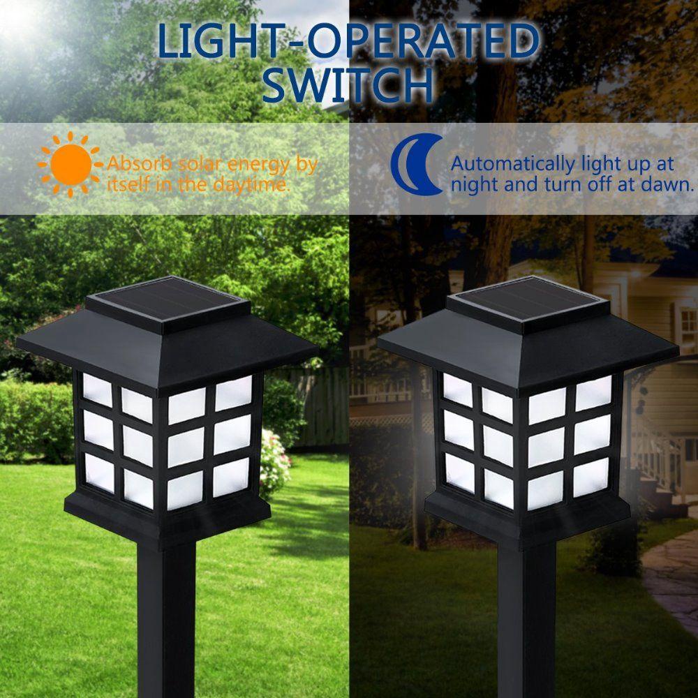 Đèn Led Năng Lượng Mặt Trời Chống Thấm Nước Trang Trí Sân Vườn