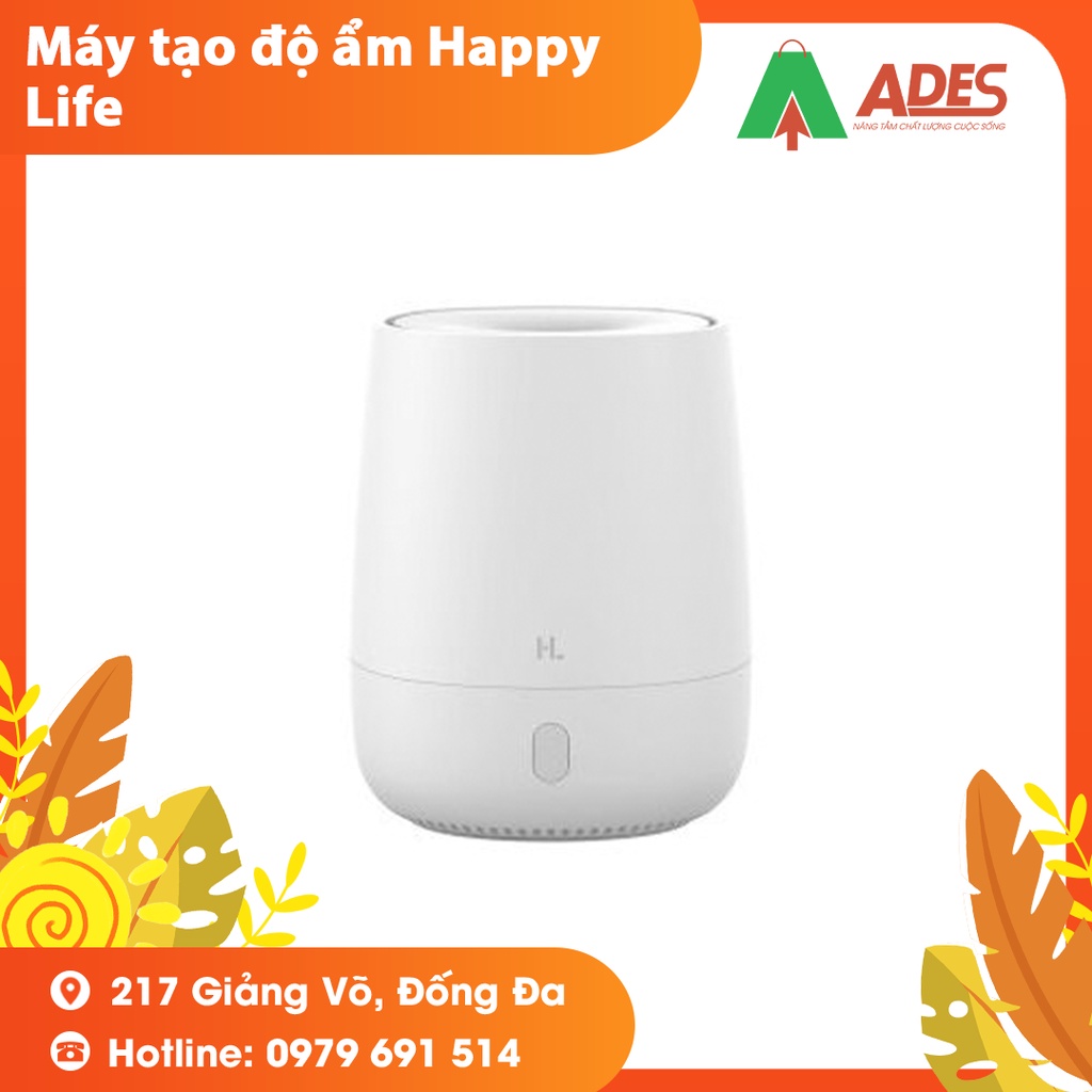 Máy phun sương mini Happy Life tạo ẩm không khí - Hàng Chính Hãng