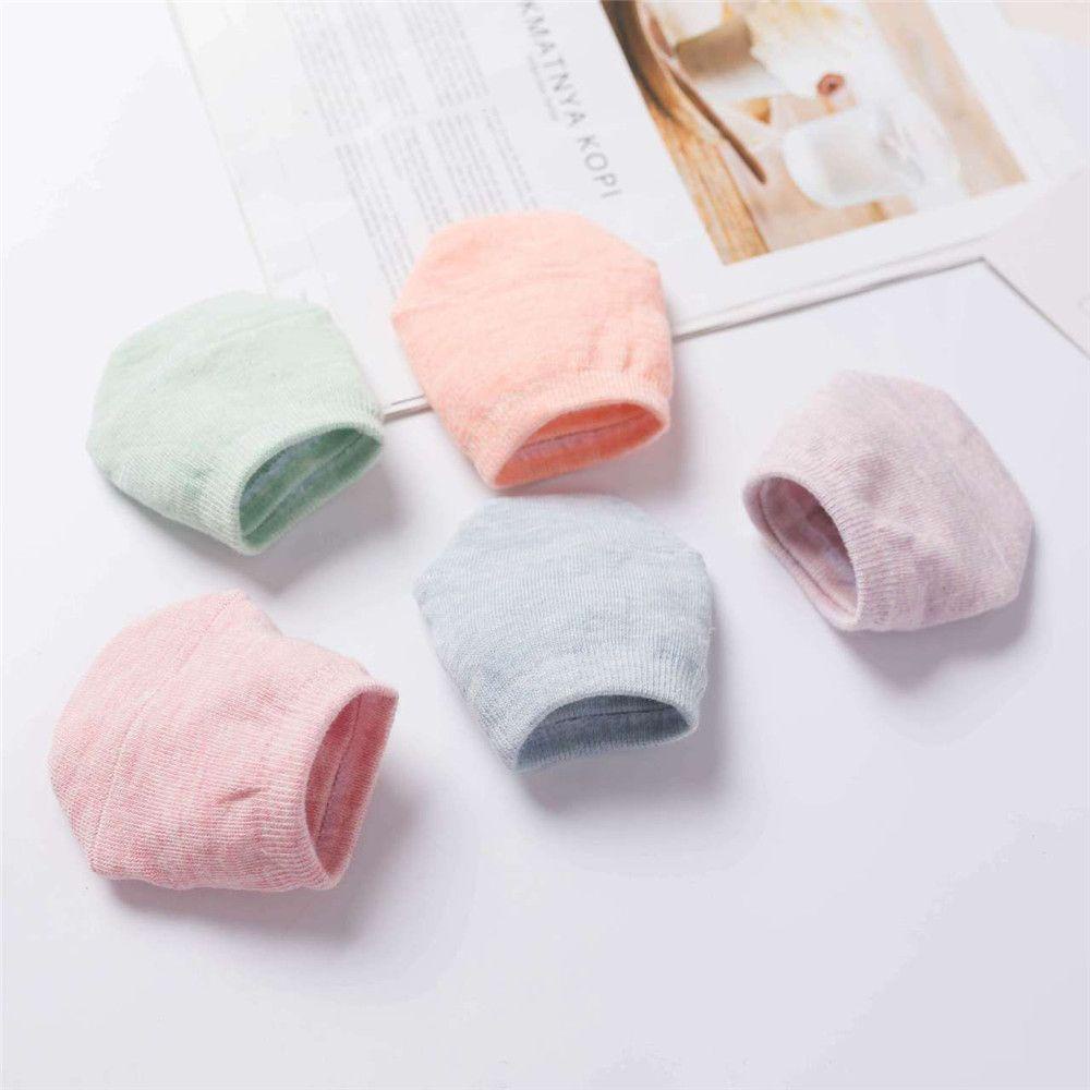 JONYE Tất Cotton Cổ Thấp Chống Trượt Cho Nữ