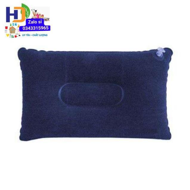 GỐI BƠM HƠI VUÔNG TỰA LƯNG ( giao màu ngãu nhiên)