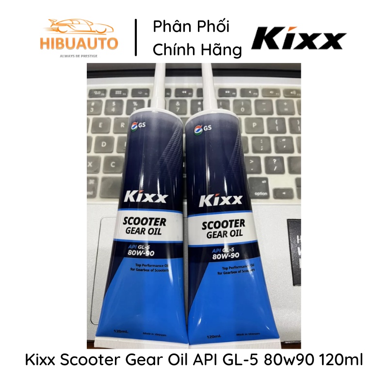 Nhớt Hộp Số Xe Tay Ga Kixx Scooter Gear Oil 80w90 120ml | HIBUAUTO