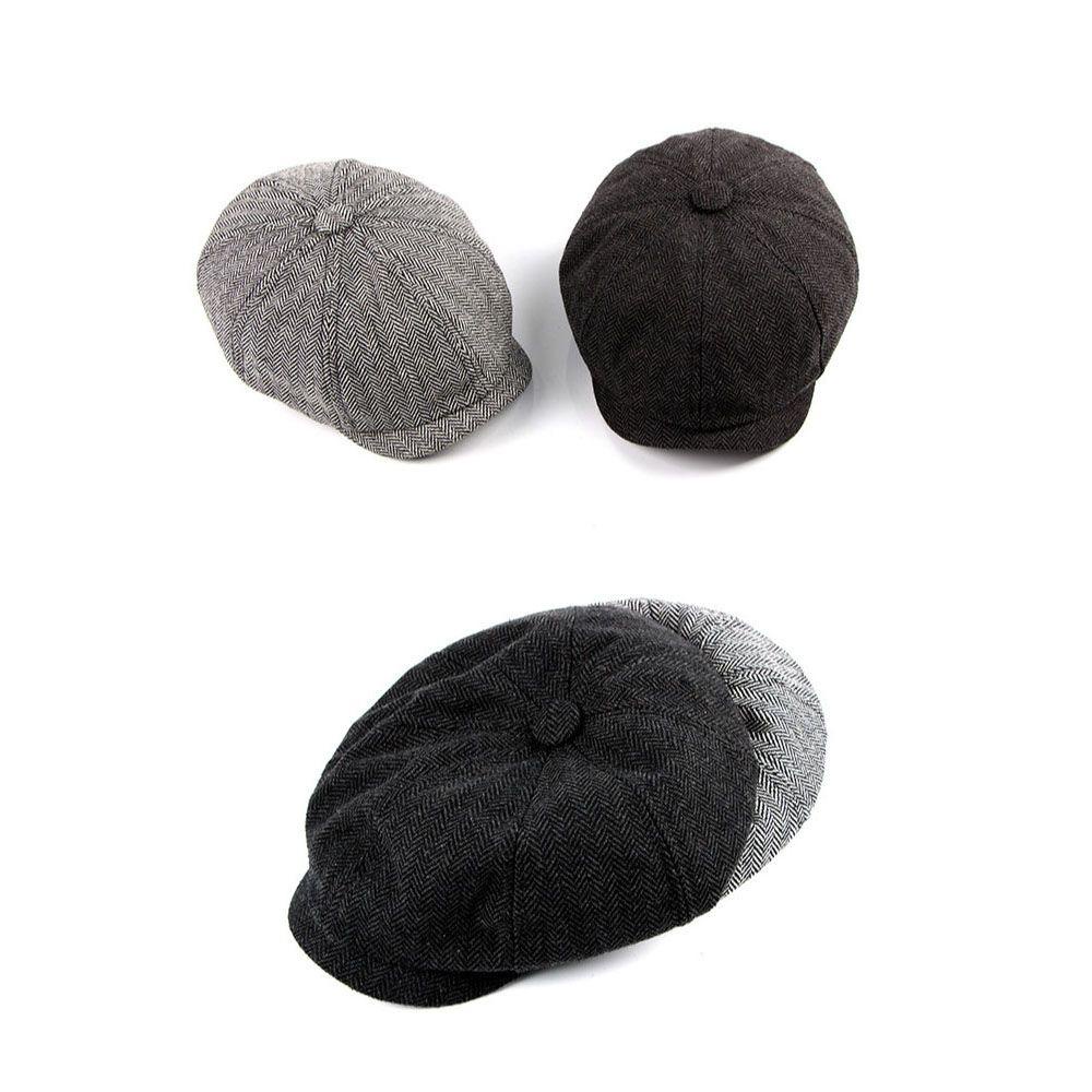 Mũ Beret Phẳng Phong Cách Thời Trang Thường Ngày