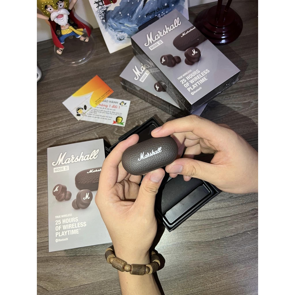 Tai Nghe Bluetooth Marshall Mode II  True Wireless - Tai Nghe Nhét Tai Không Dây Cảm Ứng Chống Ồn - Bảo Hành 12 Tháng