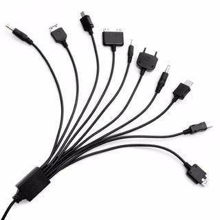 DÂY CÁP SẠC ĐA NĂNG 10 ĐẦU CỔNG USB