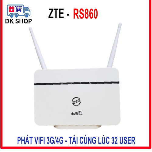 Bộ Phát Wifi 4G CPE RS860 - Tốc Độ 300Mbs - Kết Nối Cùng Lúc 32 User - Chính Hãng - Giá Rẻ.