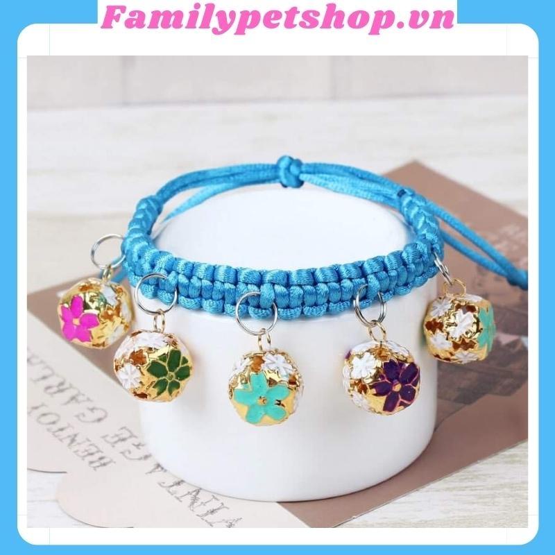 Vòng cổ cho chó mèo thú cưng nhiều màu sắc xinh xắn-familypetshop.vn