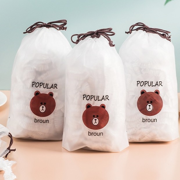 Túi  nilon Bọc bát tiện dụng set 100 túi