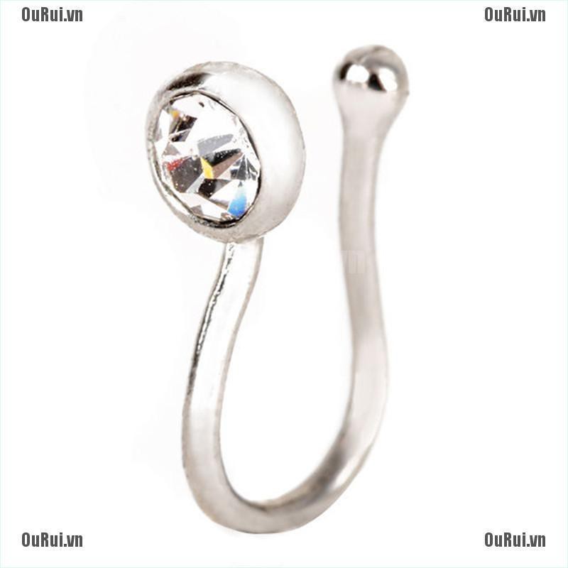 Khuyên Xỏ Ngón Chân Bằng Thép Không Gỉ Đính Đá Pha Lê Thời Trang Dành Cho Nữ