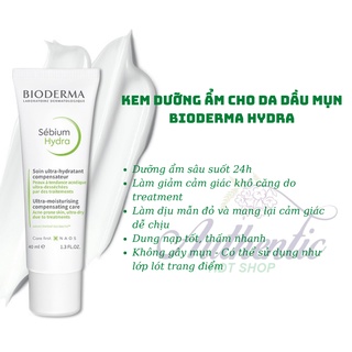 Kem dưỡng ẩm cho da dầu bio hydra - hdt shop