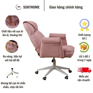 Ghế Văn Phòng cao cấp mẫu mới siêu tiện ích, Thiết kế đẹp và cực kì hợp lí với chế độ ngả lớn khi nghỉ ngơi, thư giãn
