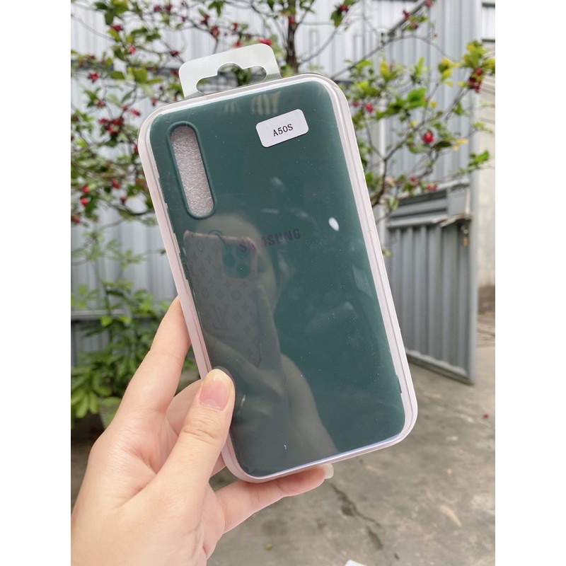 Ốp lưng samsung CHỐNG BẨN LOGO TÁO FULL VIỀN DÀNH CHO SAMSUNG A50S