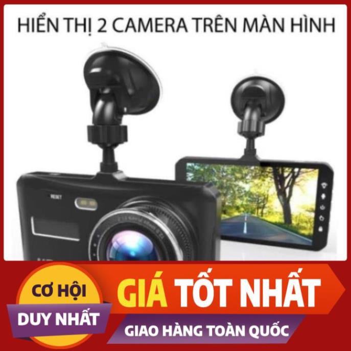 Camera hành trình xe ô tô Ống kính kép💥Chất lượng💥 4 inch Car DVR 1080P (BẢO HÀNH 6 THÁNG) – BMCar – BM60
