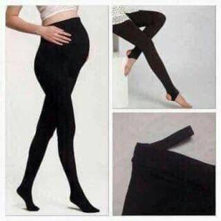 Quần tất bầu lót lông