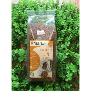Hạt lanh nâu hữu cơ Markal 500g