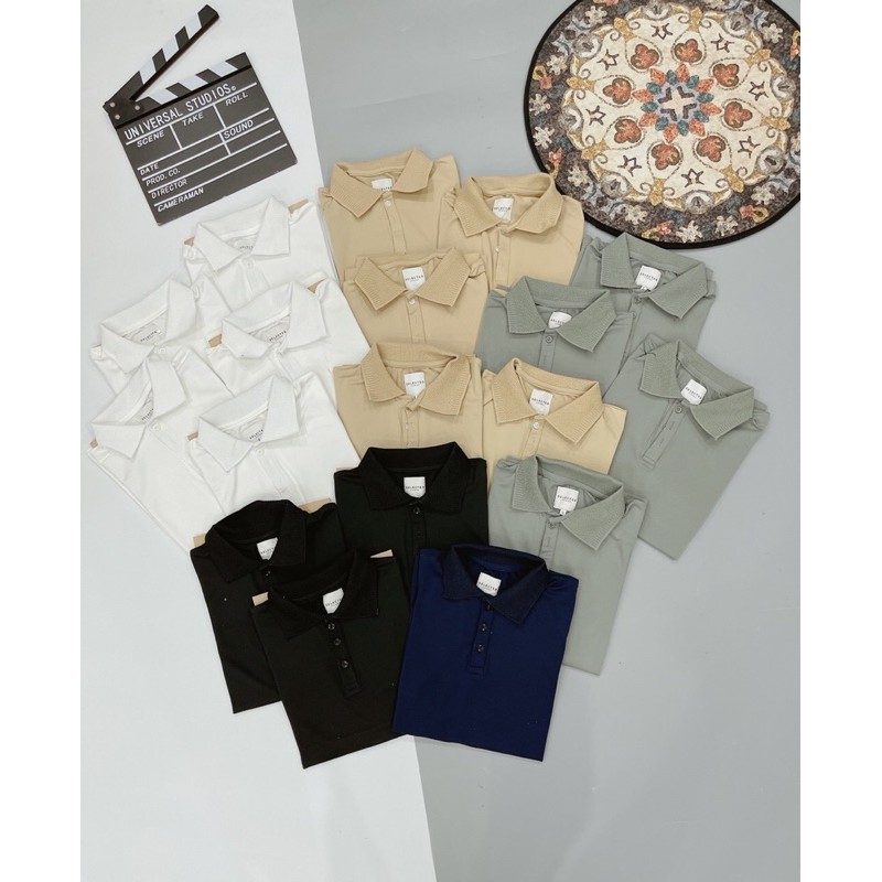 BÁN SỈ ÁO POLO CỔ LEN CHO NAM