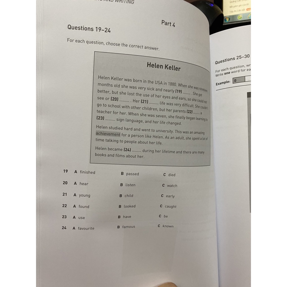 Sách - Collins English for exams : Cambridge English Qualifications : A2 Key 8 practice tests ( Nhân Trí việt )