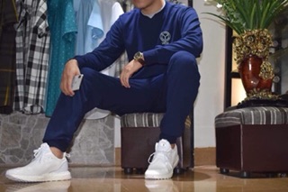 Bộ thu đông nam nỉ da cá