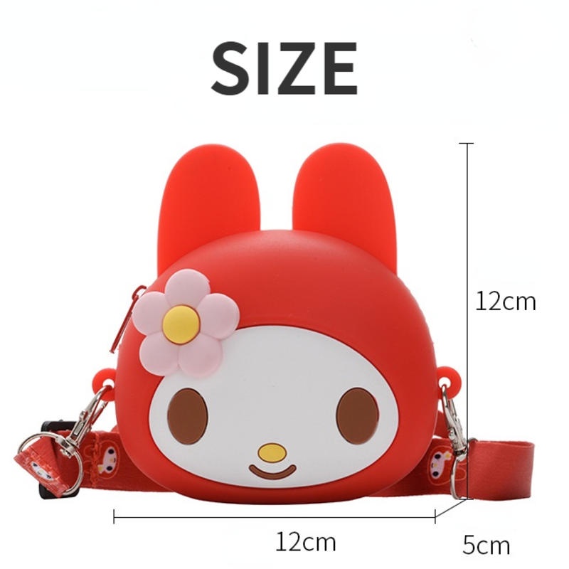 Túi Đeo Chéo Vai Và Đeo Chéo Hình Hoạt Hình Dành Cho Bé Gái Dễ Thương