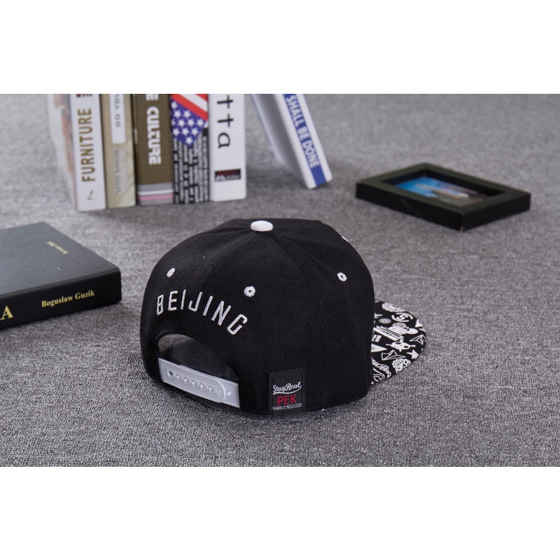Mũ lưỡi trai Nón snapback phong cách Hip Hop thời trang cho nam và nữ SR