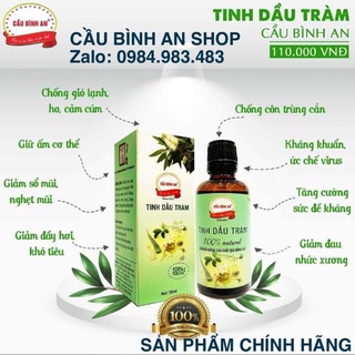 Tinh dầu tràm cầu bình an 100ml - ảnh sản phẩm 1