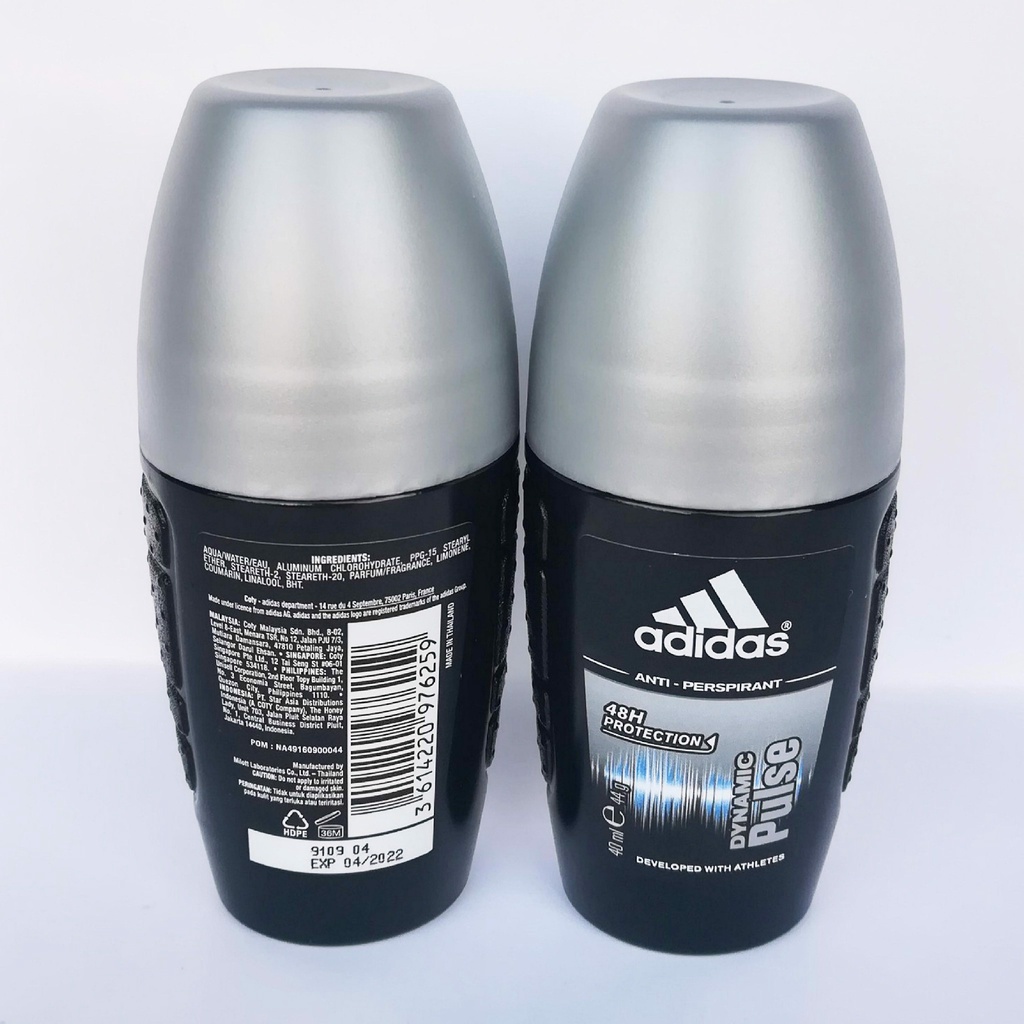 Lăn khử mùi nam Adidas ngăn mồ hôi 40ml của Thái Lan