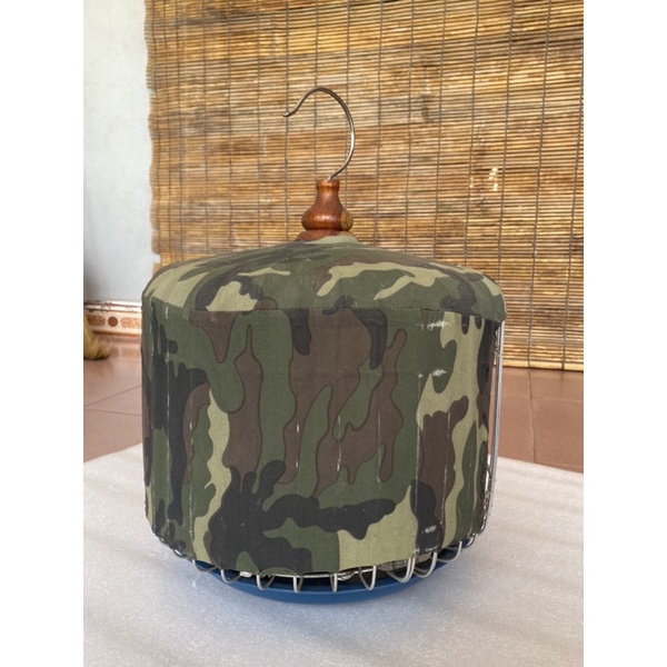 Lồng nuôi cu gáy inox bọc vải