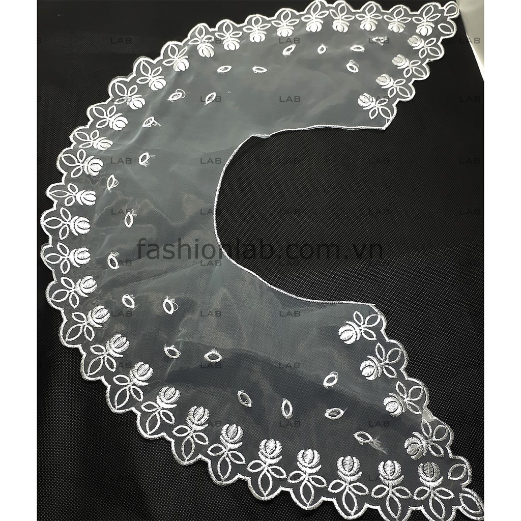 Cổ áo thêu - Mẫu 13 (Chiếc) #0204