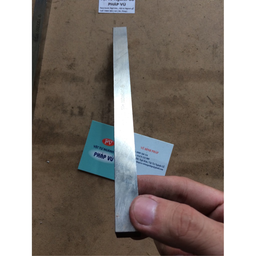 Thép gió vuông 14mm*14mm, dài 200mm, thép Đài Loan - ngành gỗ