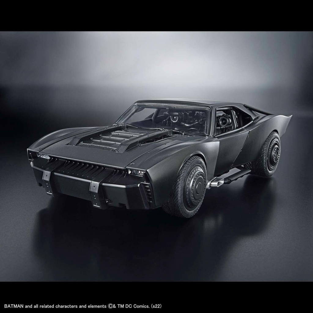 Mô hình lắp ráp 1/35 SCALE MODEL KIT BATMOBILE (THE BATMAN Ver.) Bandai