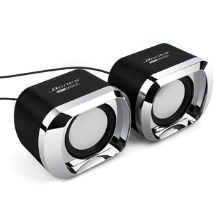 Free shipping USB 2.0 notebook speakers wired stereo mini computer speaker for desktop laptop note PC mp3 m book