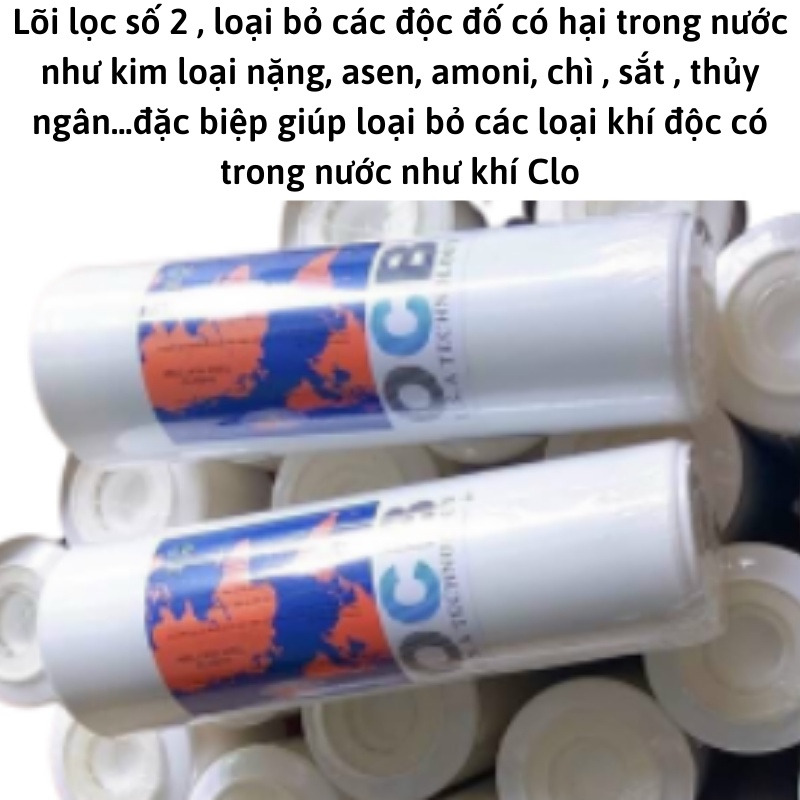 Bộ 3 lõi lọc thô tiêu chuẩn 1-2-3 , lắp vừa cho tất cả các dòng máy lọc nước RO gia đình, hàng chuẩn loại 1.