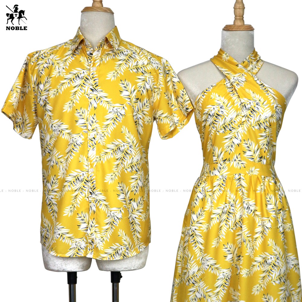 [Freeship] Set đồ đôi nam nữ đi biển thời trang cao cấp Noble TN080 (Kèm ảnh thật)