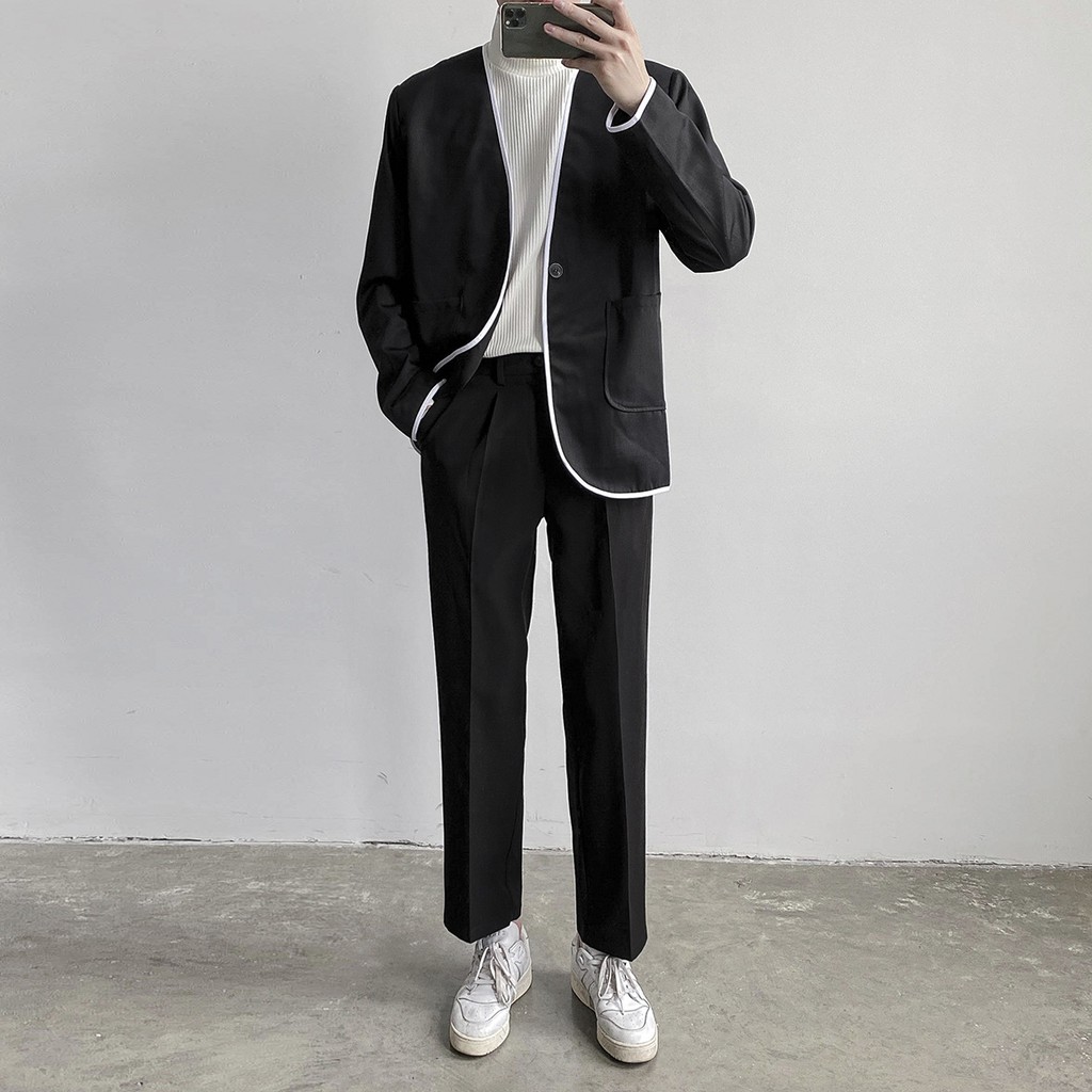 Quần baggy tây nam form lửng