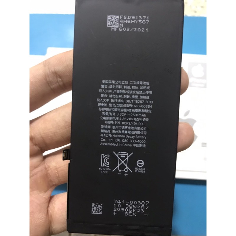 Pin ZIN EU dung lượng cao Chính Hãng giá rẻ cho điện thoại iphone 5s/6/6sp/7/8p/Xs/Xsmax/11/11Pro Tự Thay Chống Phồng