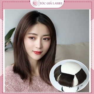 Tóc giả kẹp phồng chân tóc loại ngắn giá 1 chiếc