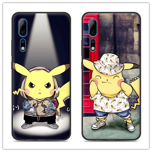 Casing TPU Xiaomi Redmi 9T K30 K20 Pro GO S2 9 9A 9C 8 7 6 Pro 5 A Plus 4X Cute pikachu Anti-fall protection mobile phone case