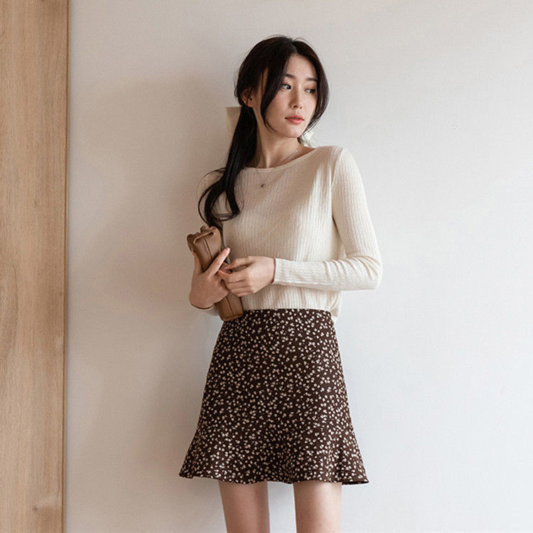 Chân Váy Đuôi Cá Lưng Cao Nữ Tính Thời Trang Xuân Hè 2021 Cho Nữ | BigBuy360 - bigbuy360.vn