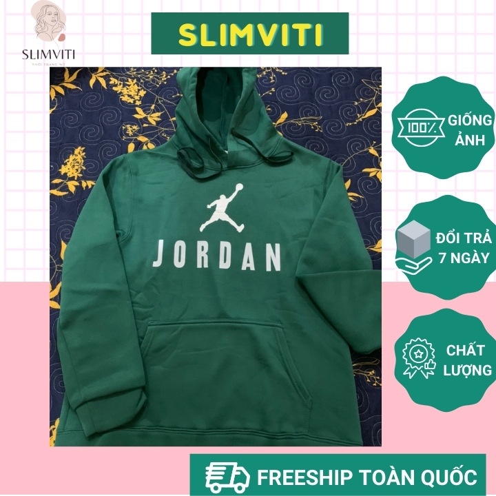 Áo hoodie nam nữ JORDAN form rộng dày có mũ local brand SLIMVITI | BigBuy360 - bigbuy360.vn