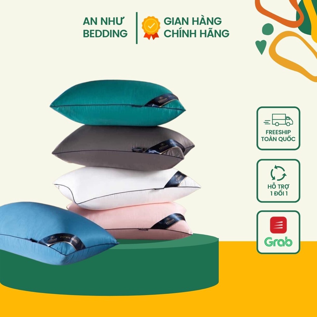 Ruột gối nằm hilton, ruột gối nằm 45x65cm An Như Bedding