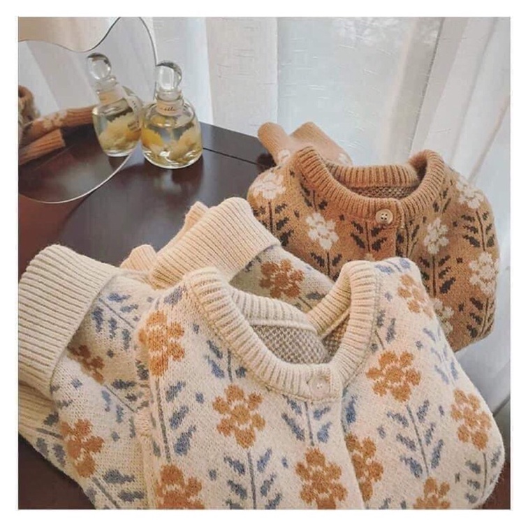 Áo len hoạ tiết