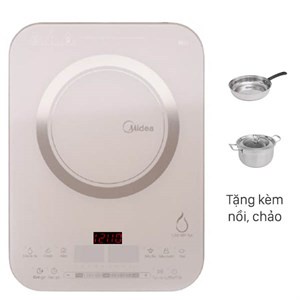 BẾP ĐIỆN TỪ MI-T2117DA - MIDEA TẶNG BỘ NỒI TỪ