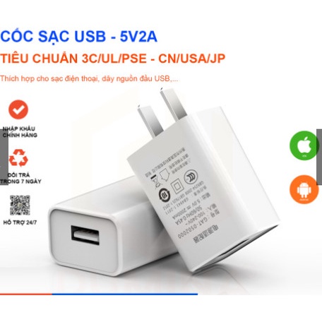 Cục Sạc, Ổ Cắm Chĩnh hãng BIMBOO Chuyên Dùng Cho Đèn Livestream, Nguồn Điện 2A Độ Sáng Đảm Bảo