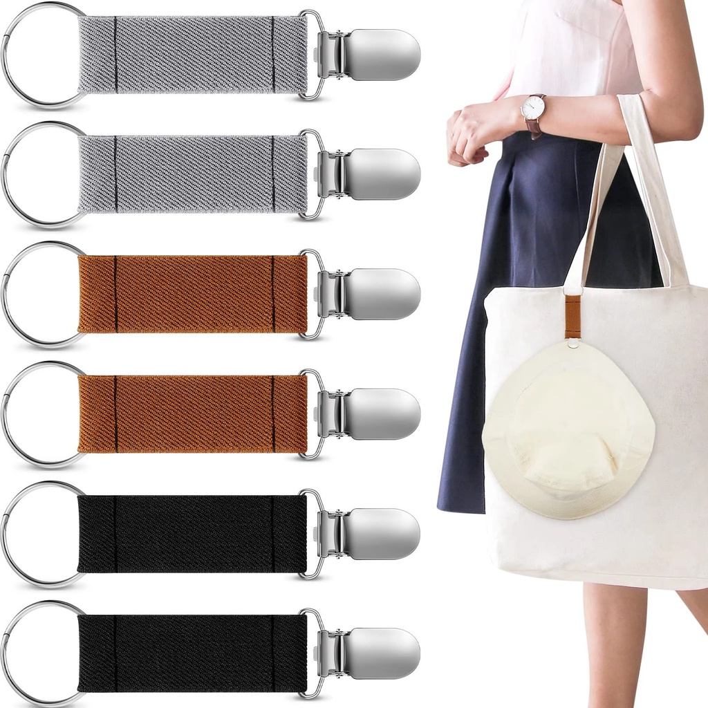Bộ 2 Kẹp Mỏ Vịt Đa Năng Màu Sắc Ngẫu Nhiên Tiện Dụng Mang Theo Du Lịch / Cắm Trại / Leo Núi Cho Người Lớn Và Trẻ Em